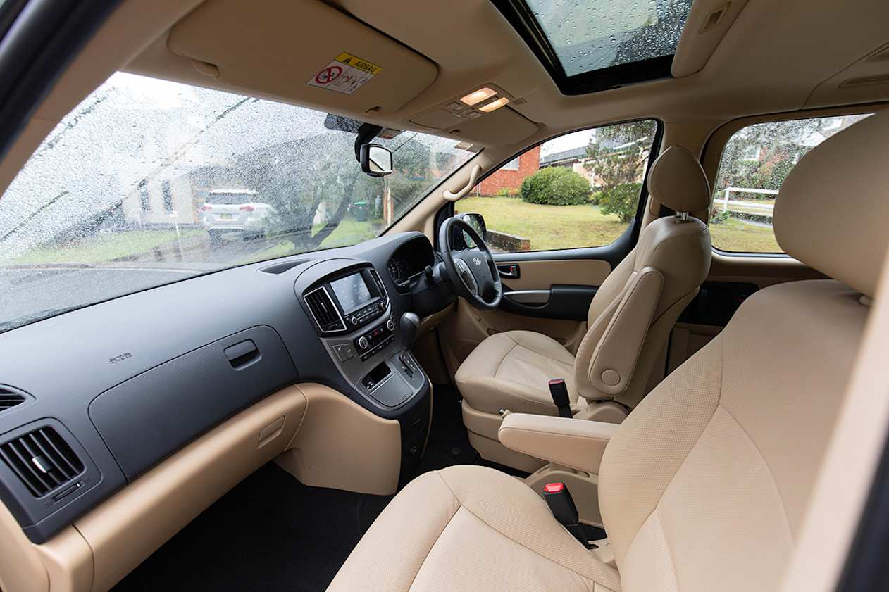 The interiors are on the super basic end of things, mostly because there is no centre console.