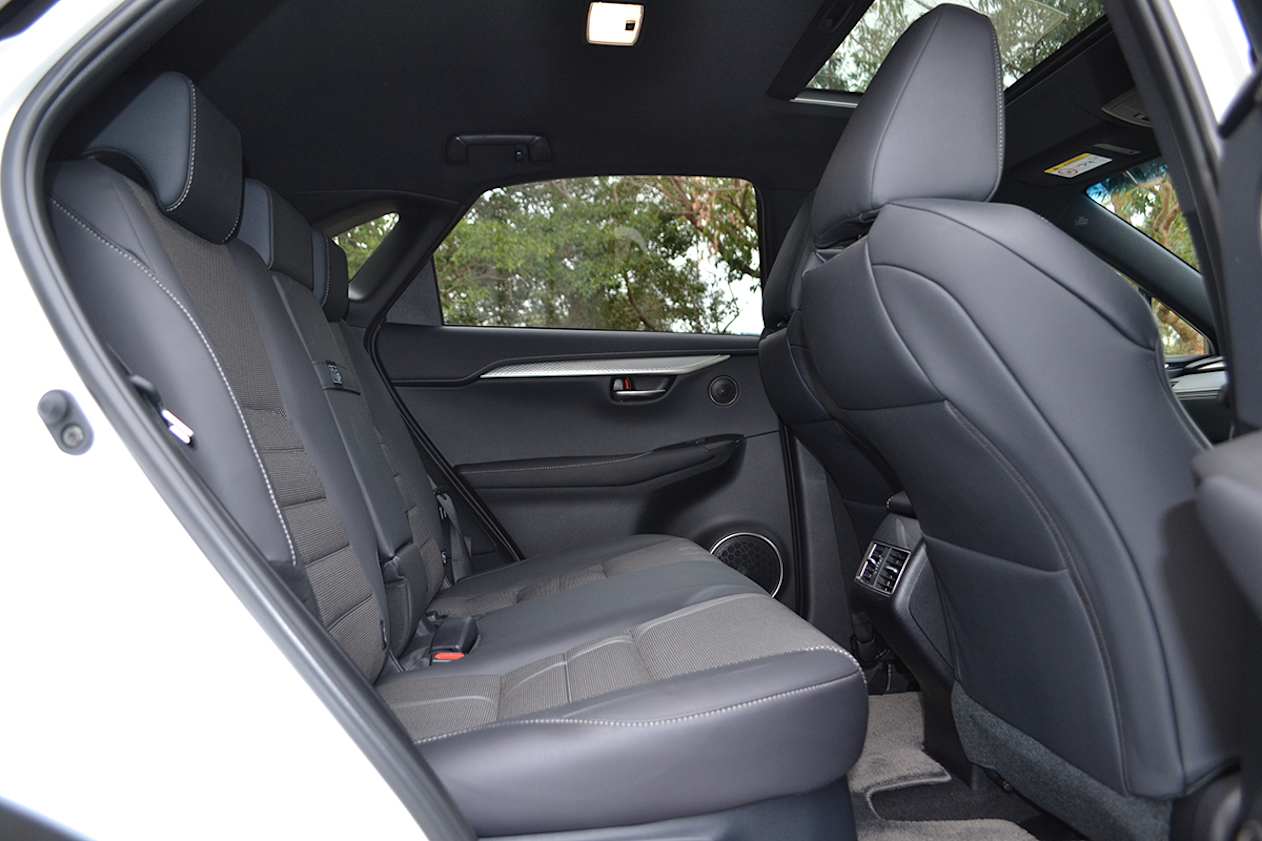 There is little leg space in the back seats when sitting behind my driving position. (image credit: Richard Berry)