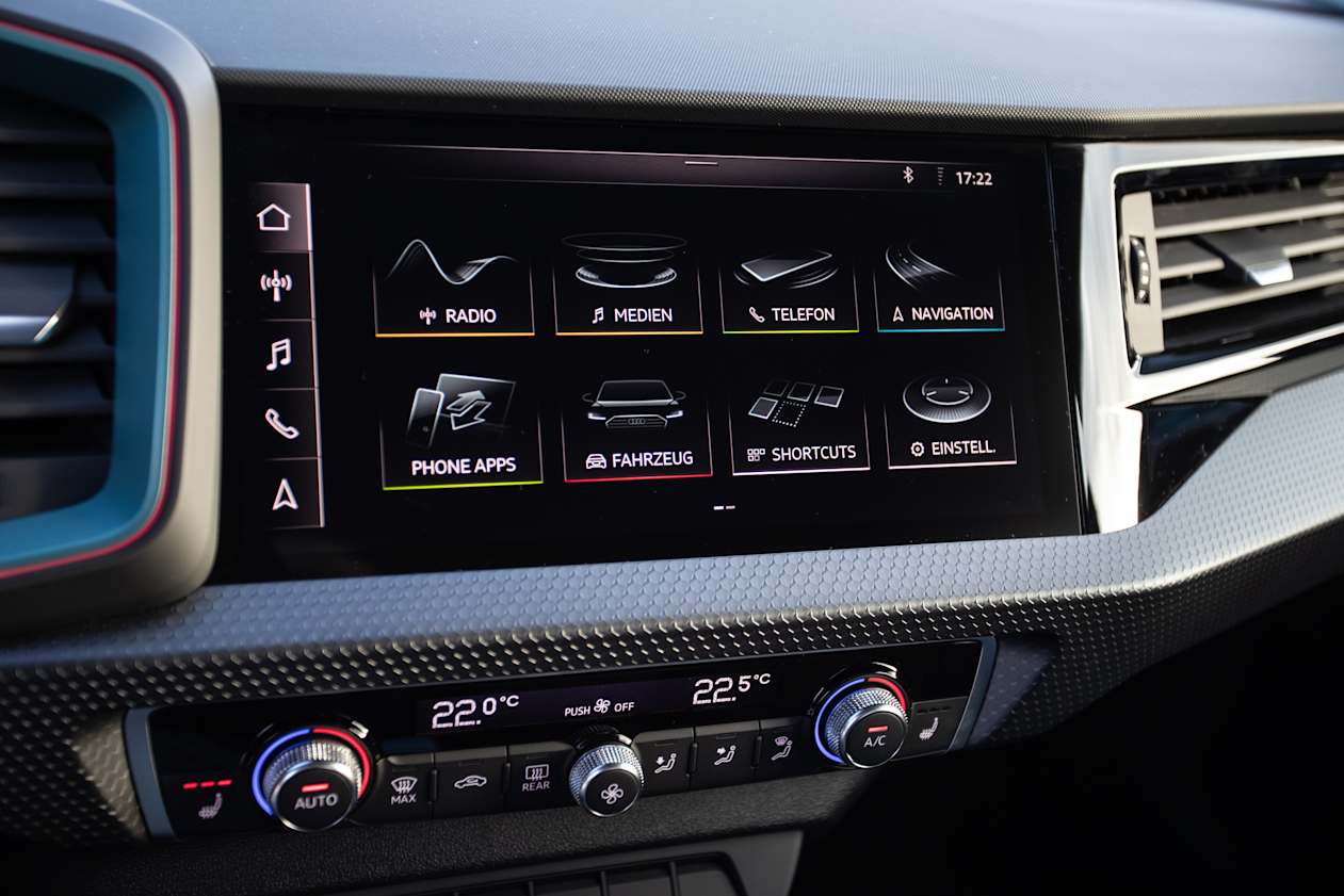 The MMI system has DAB radio, and can be configured with an 11-speaker Bang &amp; Olufsen sound system.