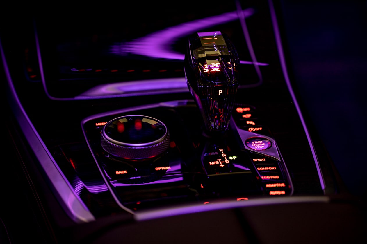 A $9500 Indulgence Package adds ventilated, heated and massage-function front seats, and crystal glass on some of the switchgear.