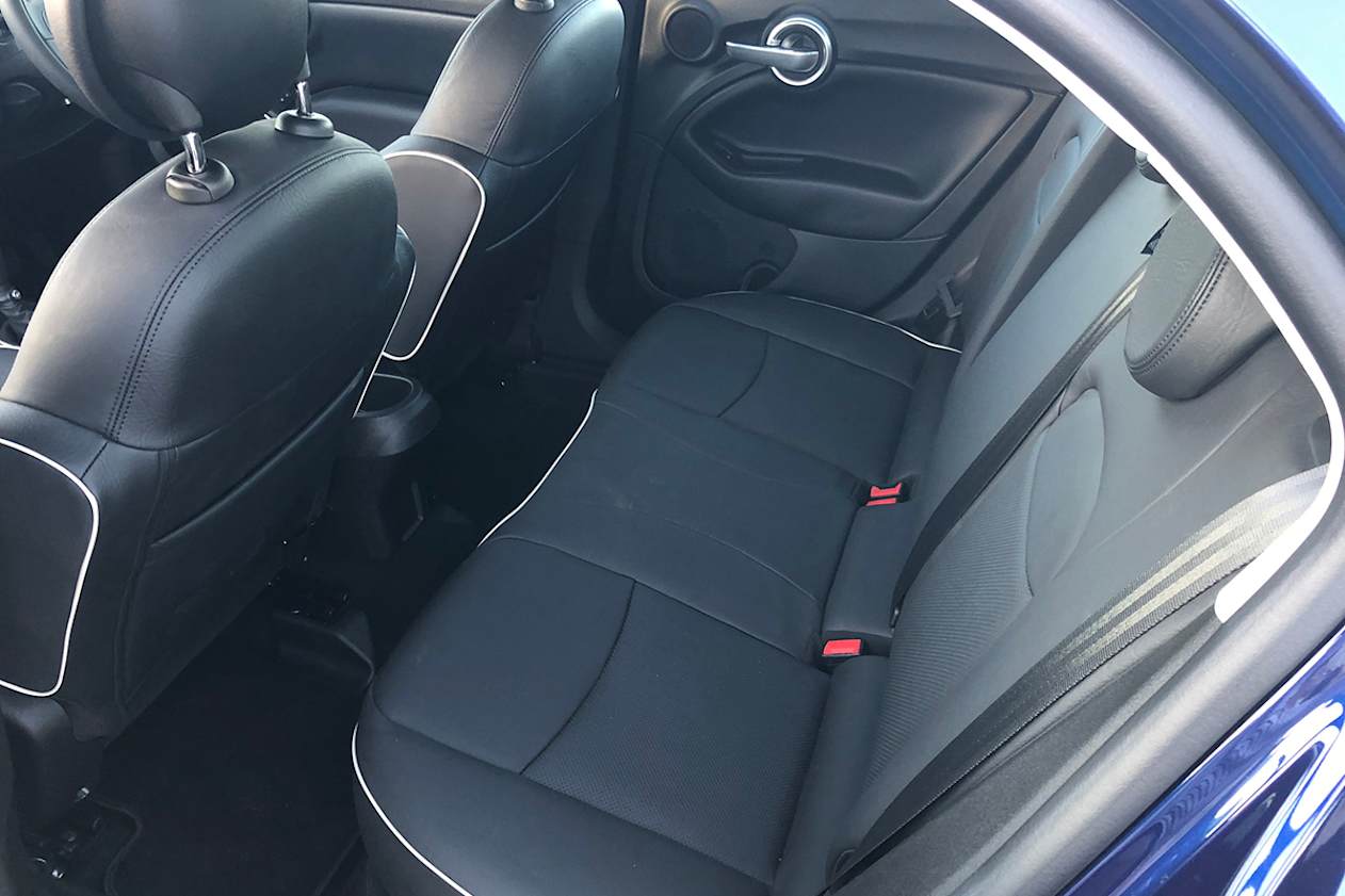 Rear seat passengers sit high and upright meaning leg and kneeroom are maximised and with that tall roof, you won't scrape your head.