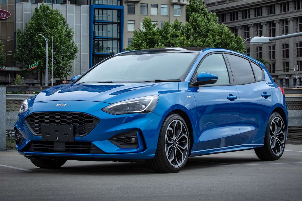 Ford&#039;s Focus is back, and it&#039;s literally bigger and better than ever. (ST-Line variant pictured)