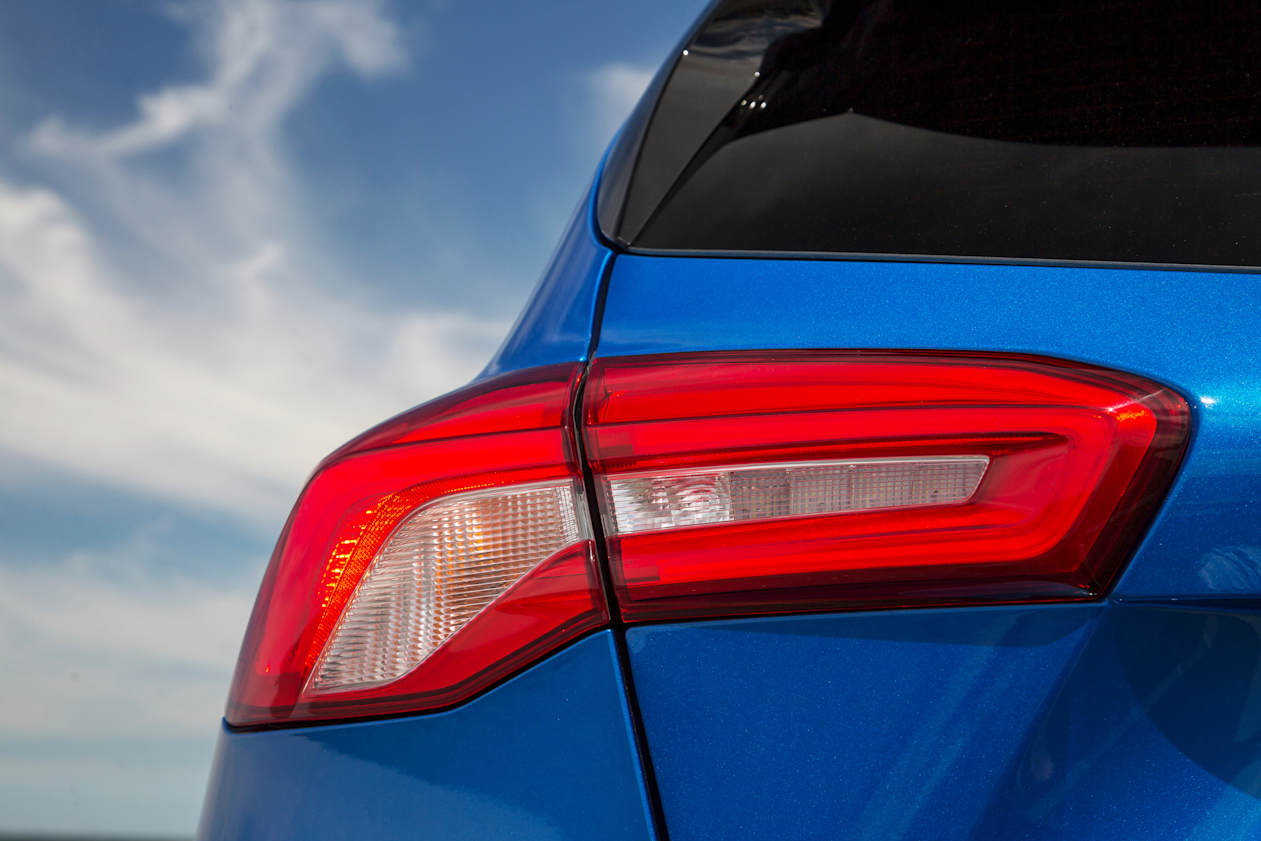 I think most will like the rear exterior styling straight away. (ST-Line variant pictured)