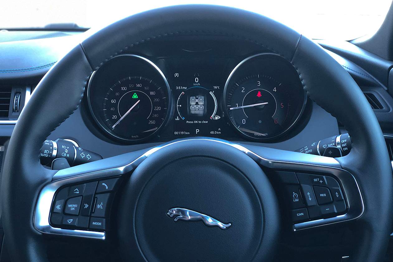 Inside is contemporary without being too exciting. (image: Peter Anderson)