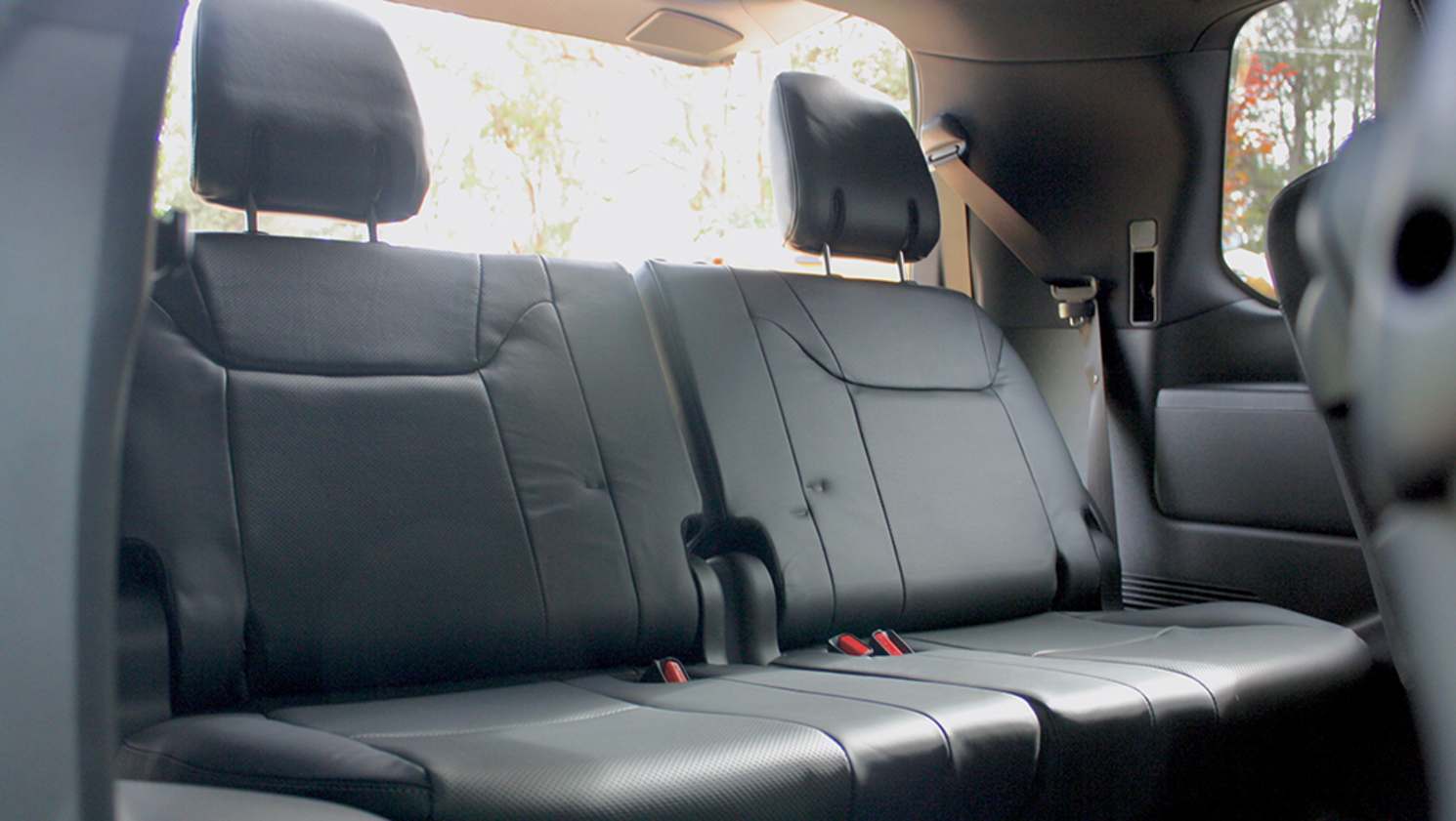 For someone my size - 182cm with size 12 feet - the room is a bit limited; there&#039;s more space in the third row of a Mazda CX-9 or Toyota Kluger.