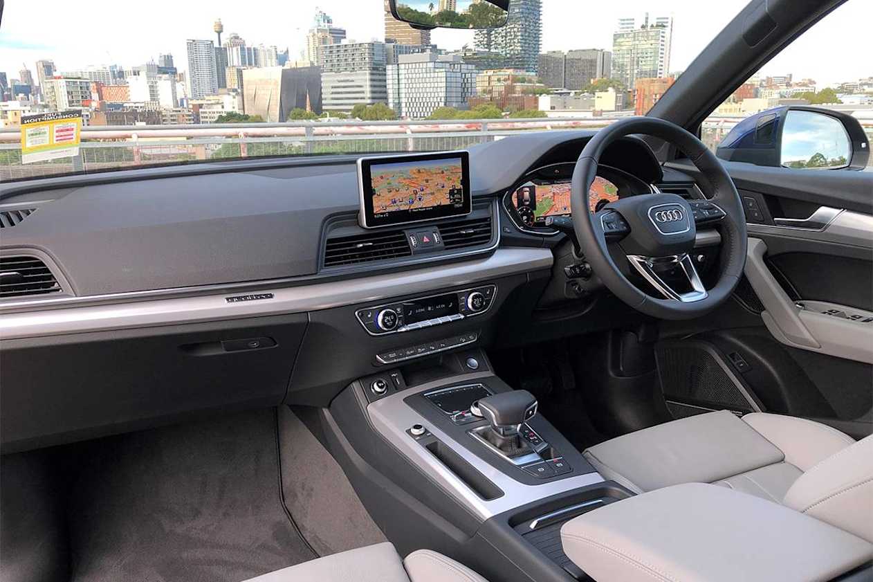 Inside, there's a 8.3-inch media screen that controls sat nav Apple CarPlay and Android Auto.
