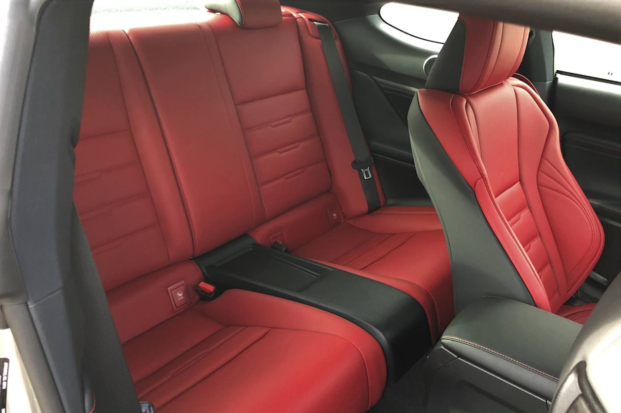 Rear seat passengers have very little space for their limbs or heads but at least the seats are comfortable. 