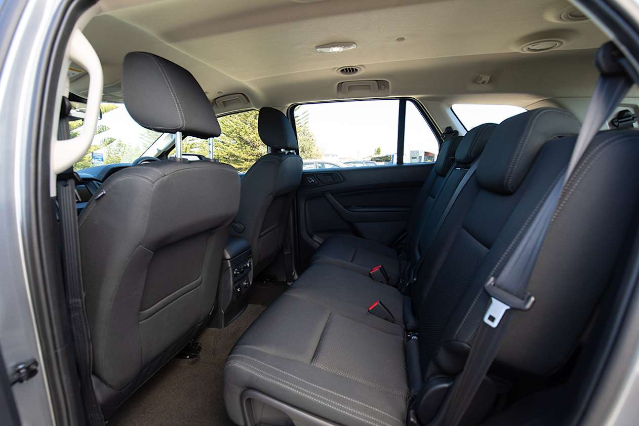 The children also had an abundance of space in the back seat and I did too (at 161cm). (image: Dean McCartney)