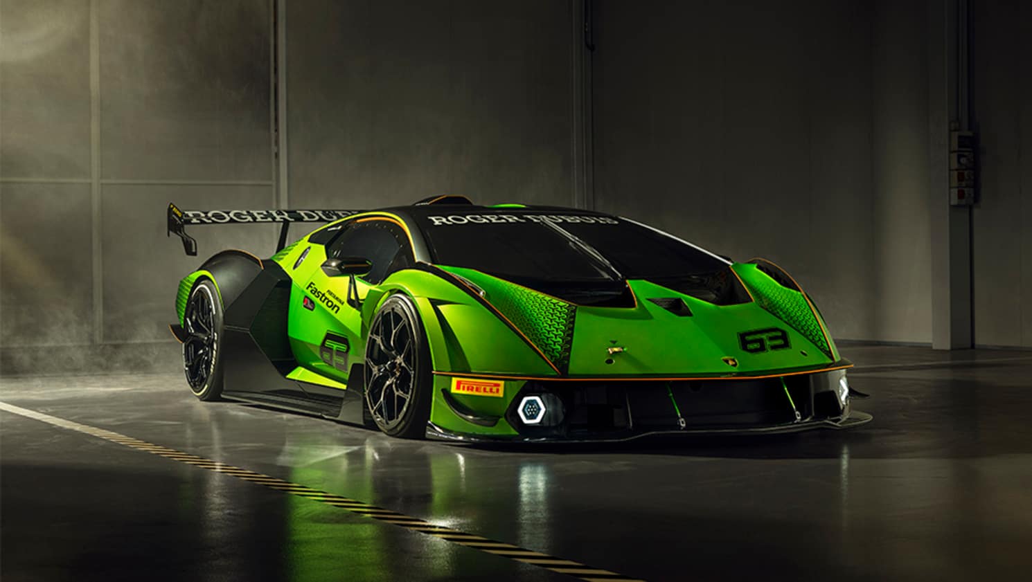The newest Lamborghini looks like a full-scale Hot Wheels