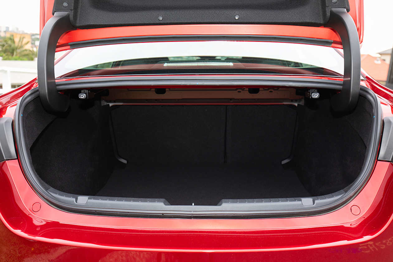 Mazda 3 2020 boot space
