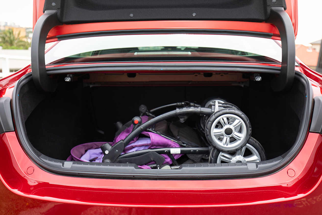 Mazda 3 2020 boot space