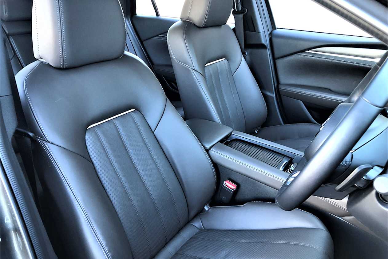 The interior is also outstanding in its design and the materials used. (image: Richard Berry)