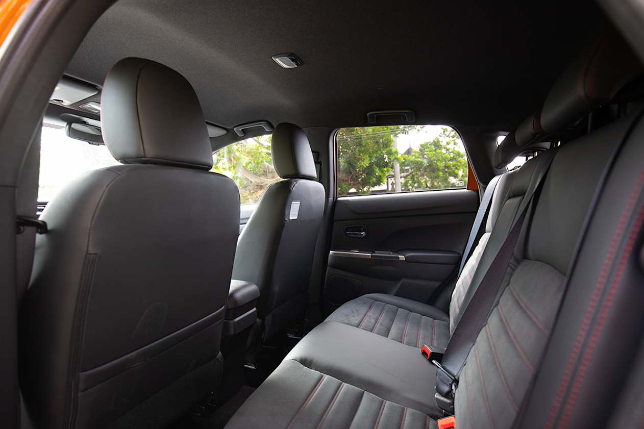 I can comfortably sit in the rear at 161cm and there was enough room in front of my knees to mean that taller adults and teenagers will be fine back there. (image: Dean McCartney)