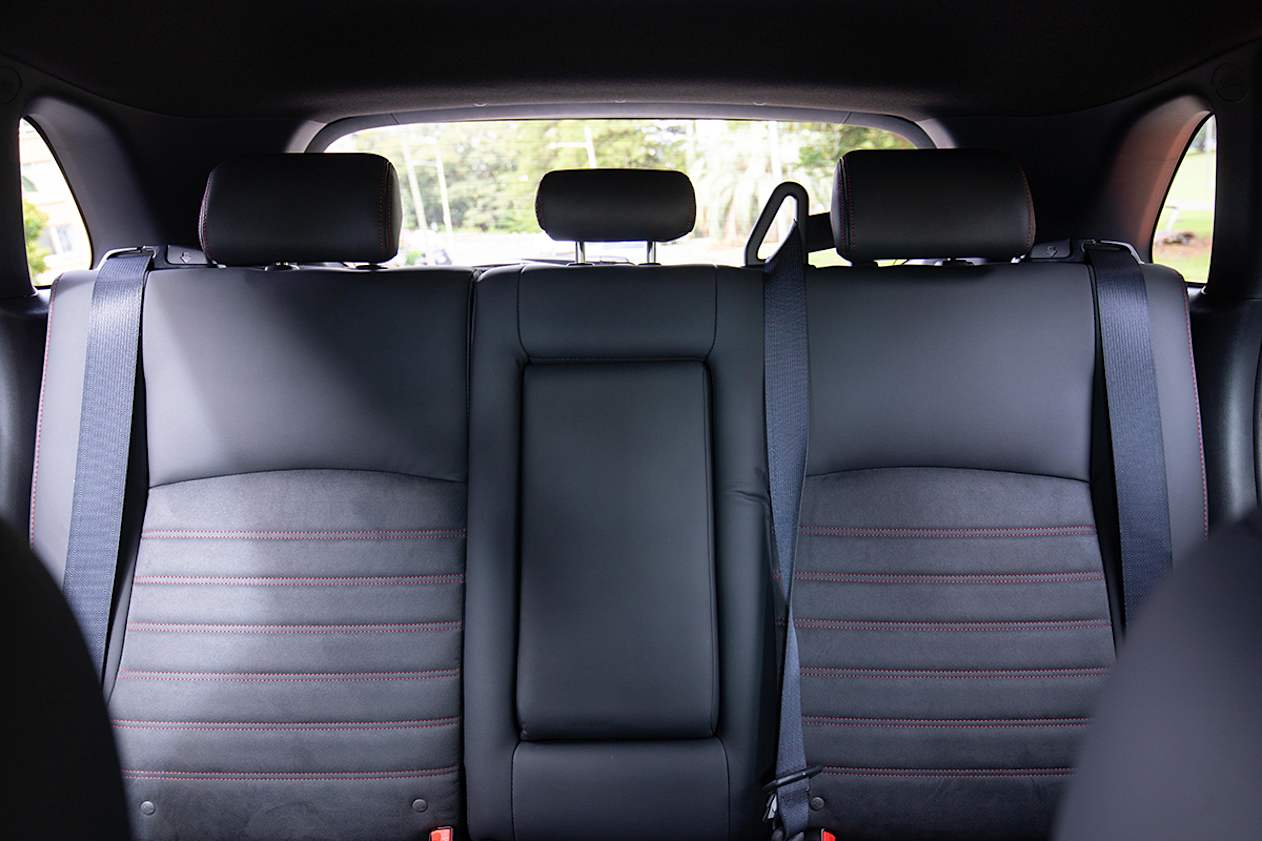 The back had enough room for my six- and eight-year old children. (image: Dean McCartney)