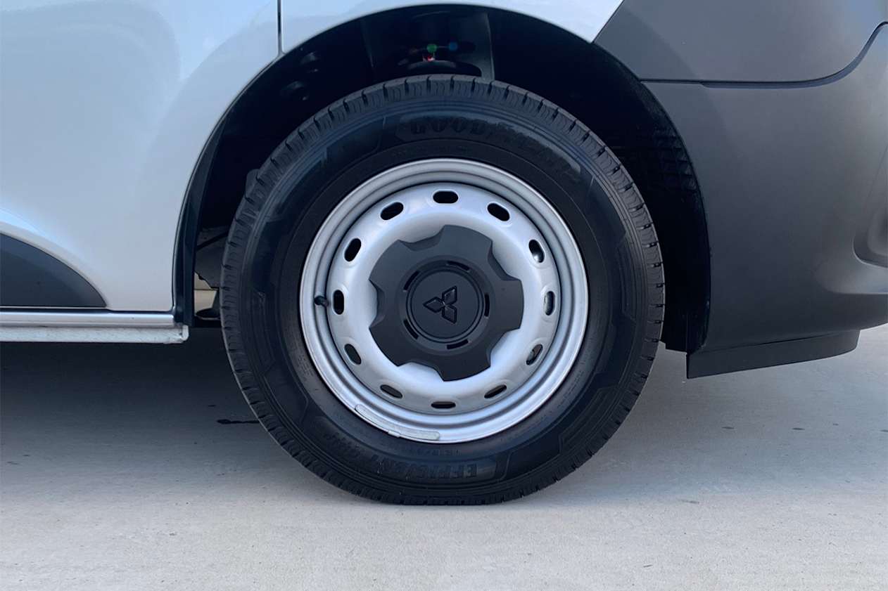 All models come with 16-inch steel wheels. (LWB model shown)