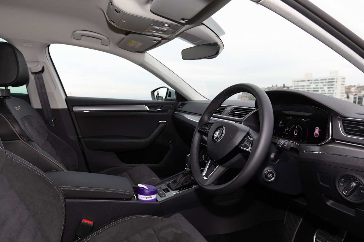 Space is generous in the front.