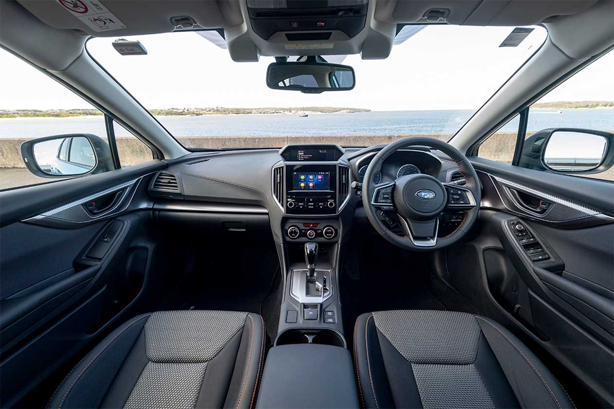 The Hybrid's interior is only letdown by the small display screen and hard plastic on the back of the centre console