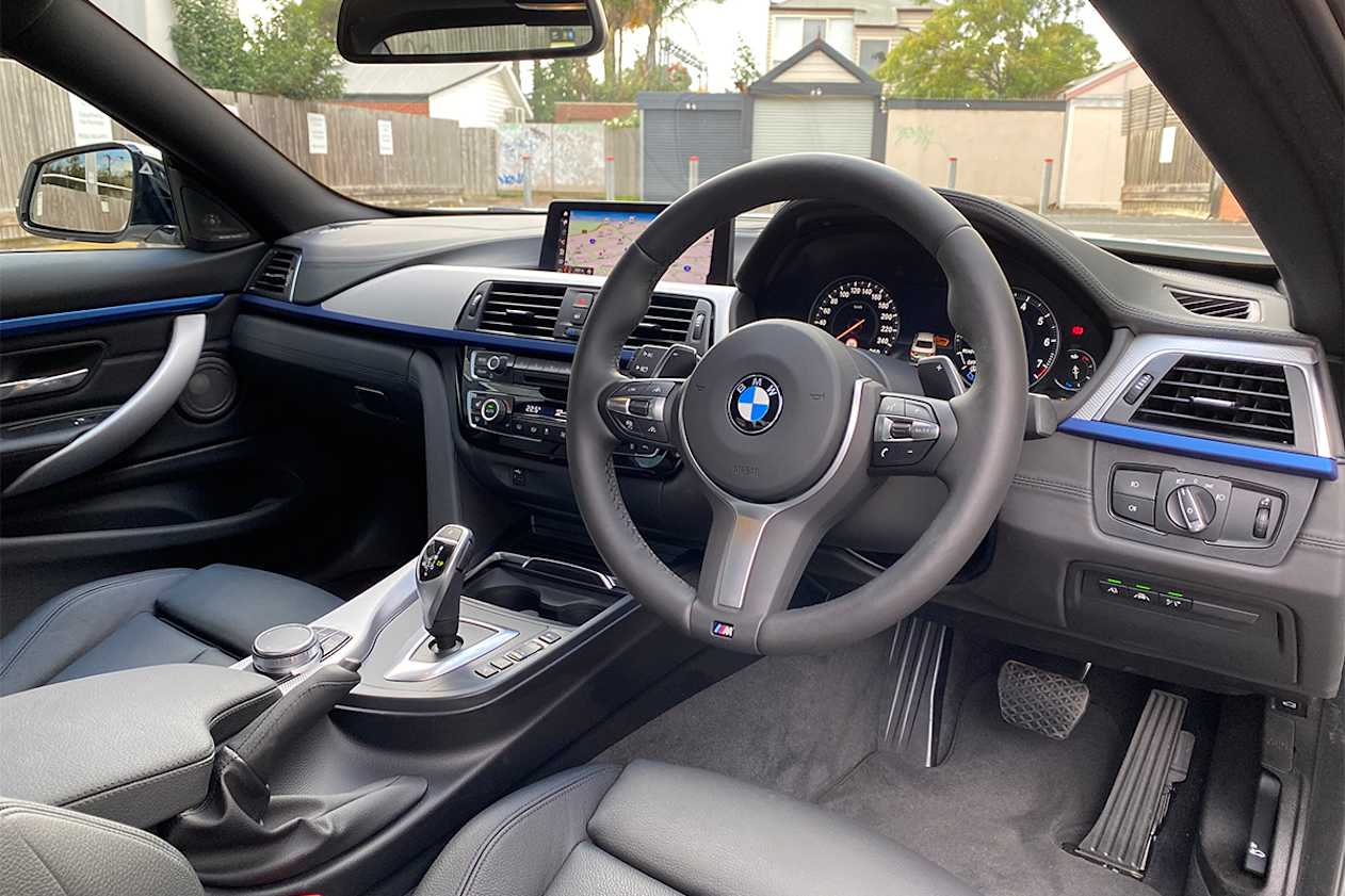 Inside, the 4 Series coupe is clearly a generation behind most other new BMW models.
