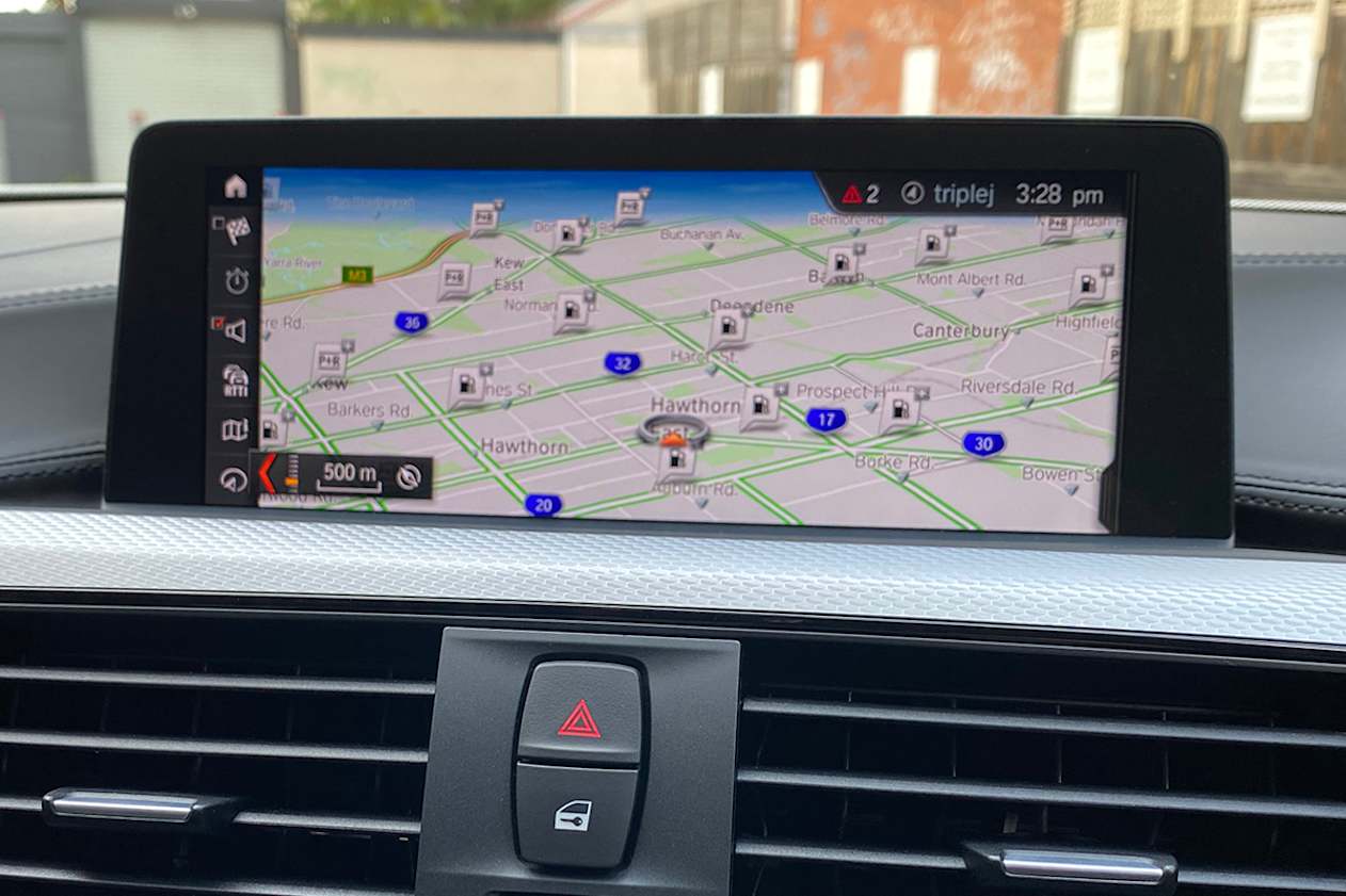 The 8.8-inch touchscreen still runs BMW's iDrive6 system.