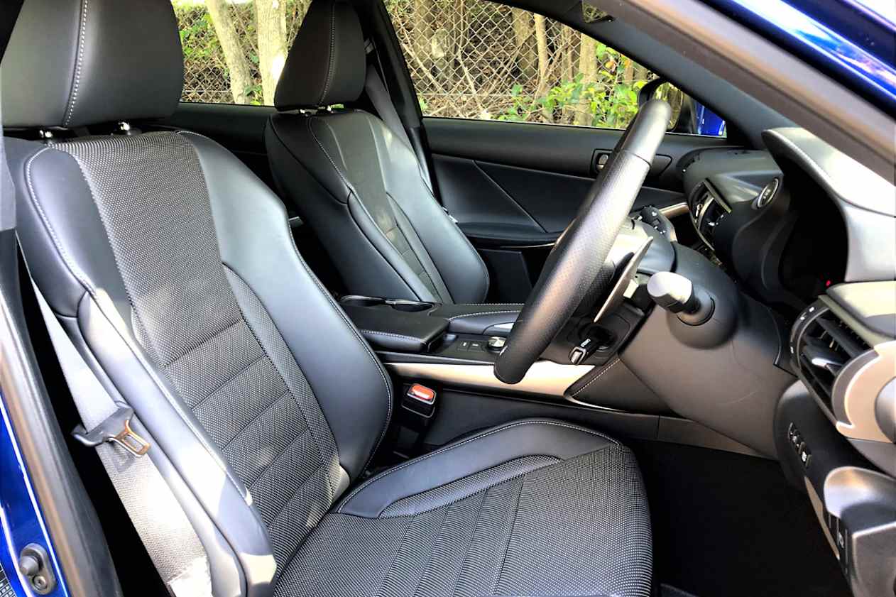 The seating position makes it difficult for taller people to get in and out of the car.