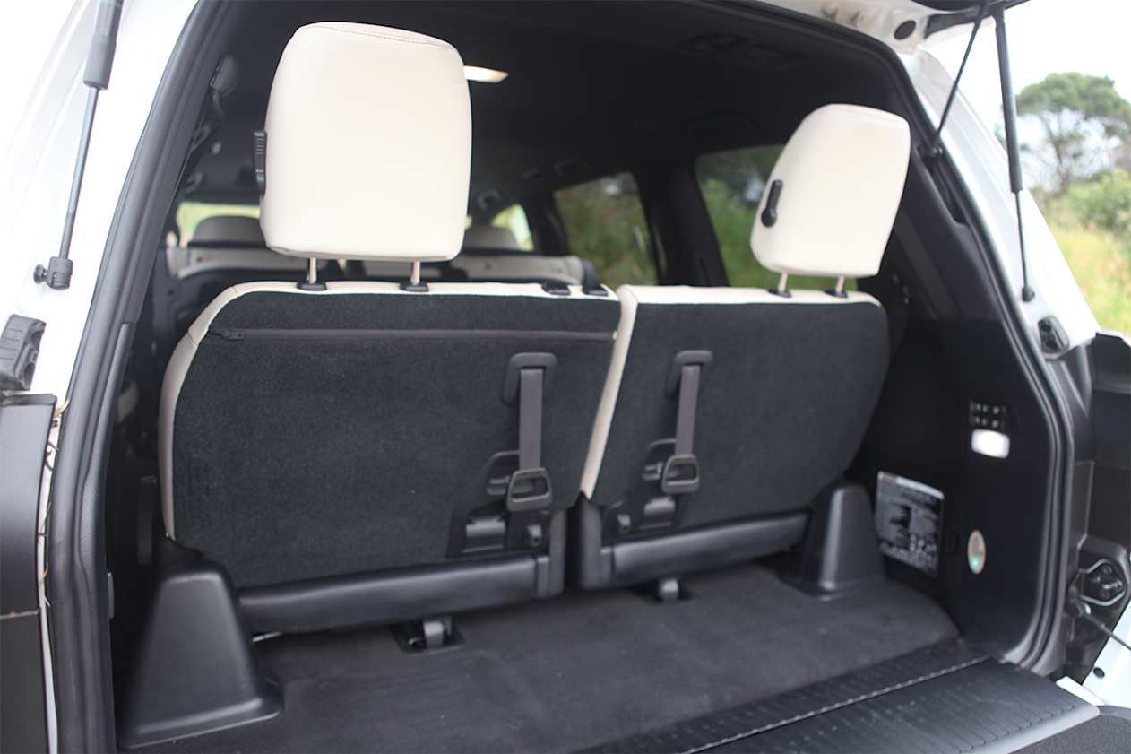 Lexus LX570 2020 boot space