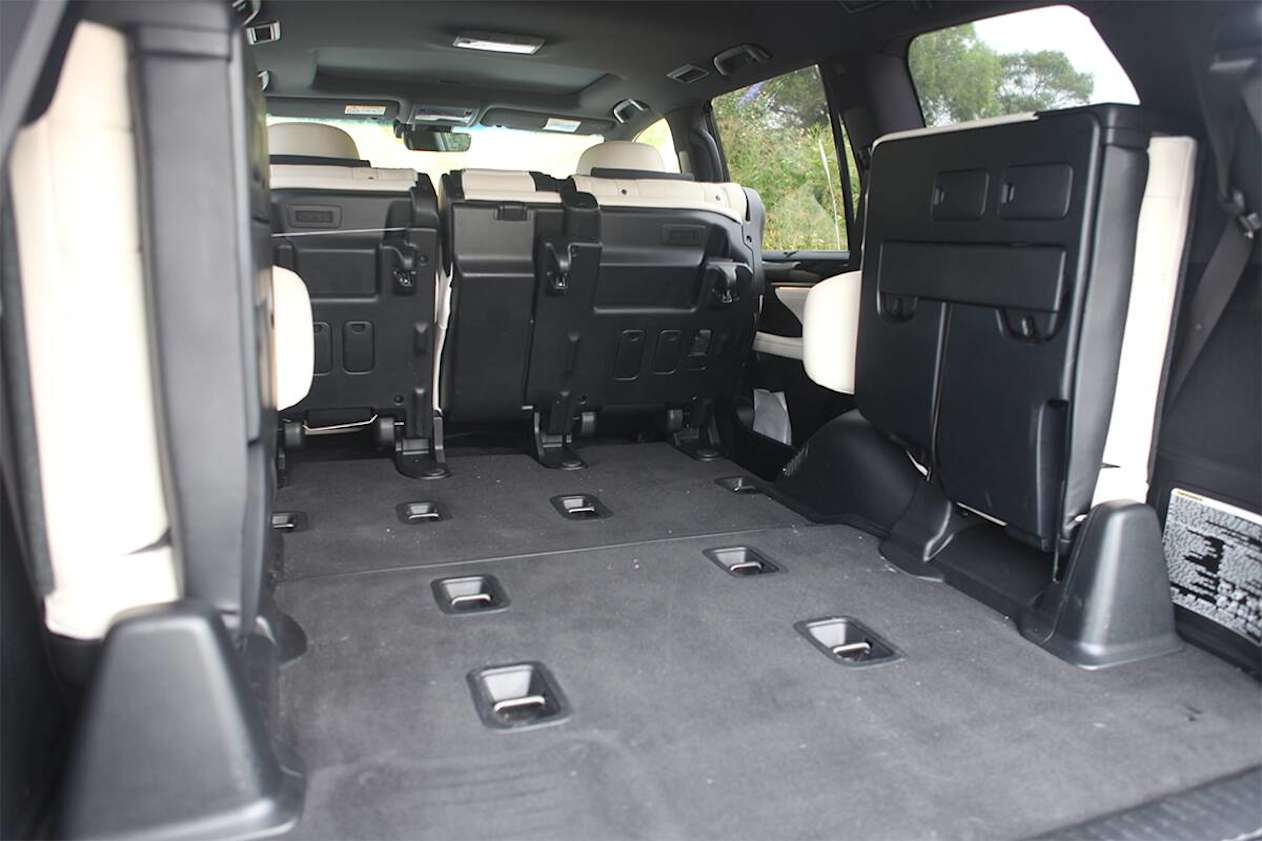 Lexus LX570 2020 boot space