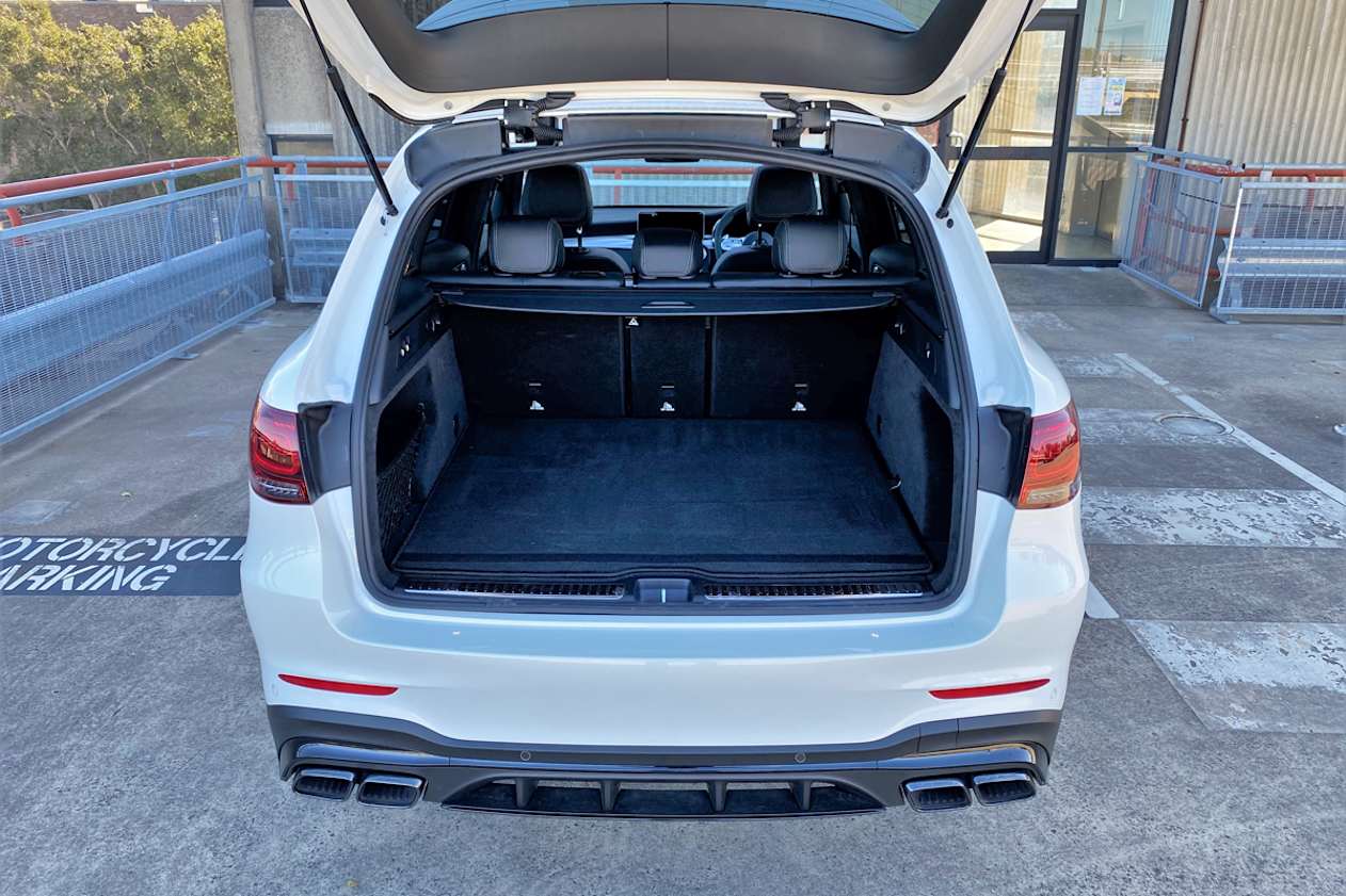 Mercedes-AMG GLC63 2020 boot space