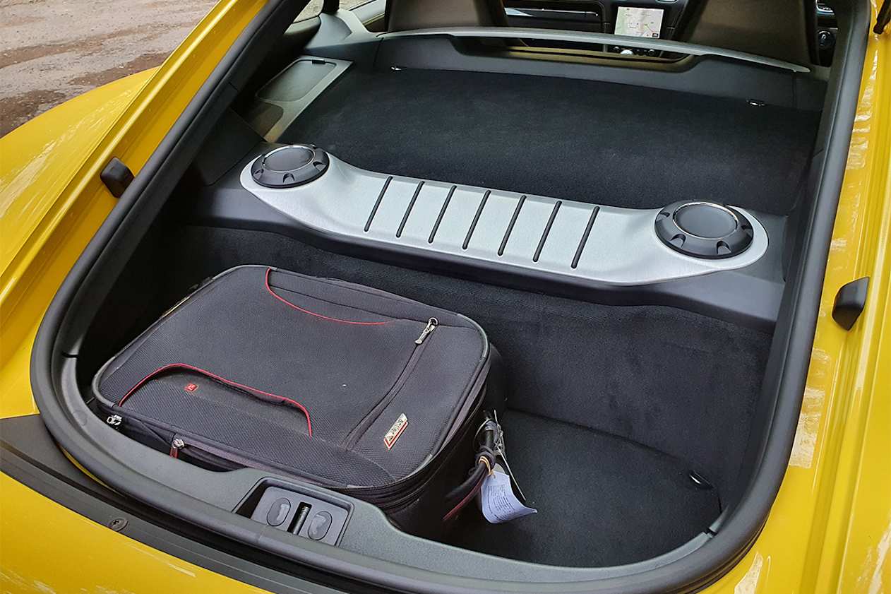 Porsche 718 2020 boot space