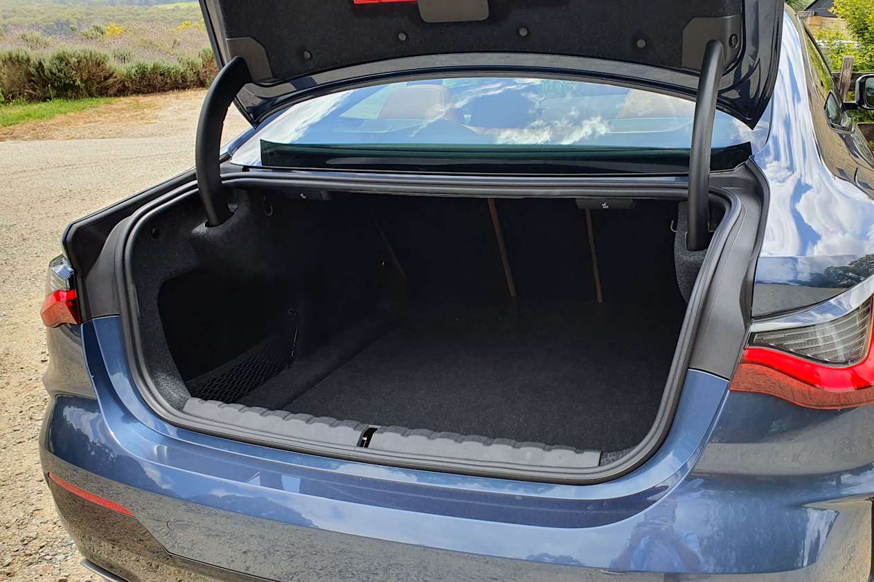 BMW 4 Series boot space