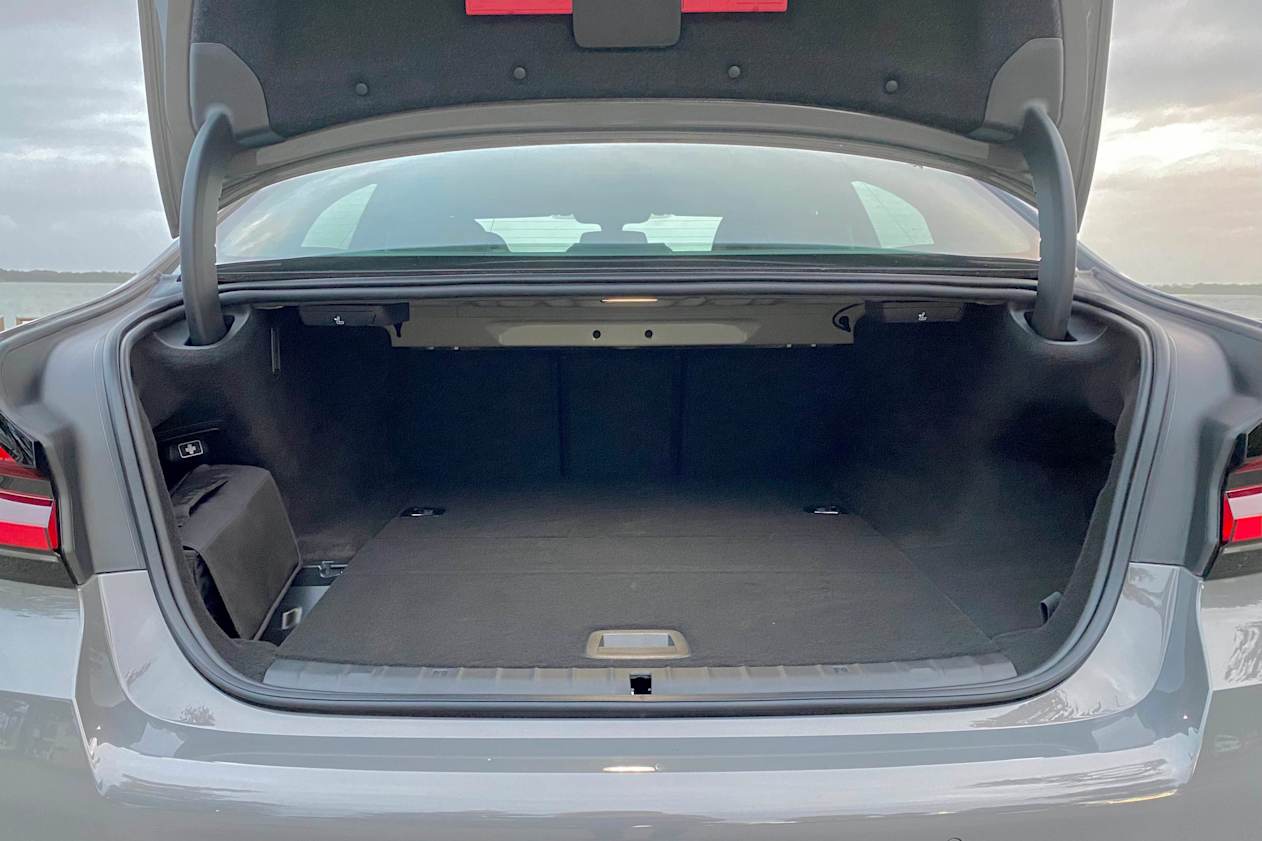 BMW 5 Series boot space