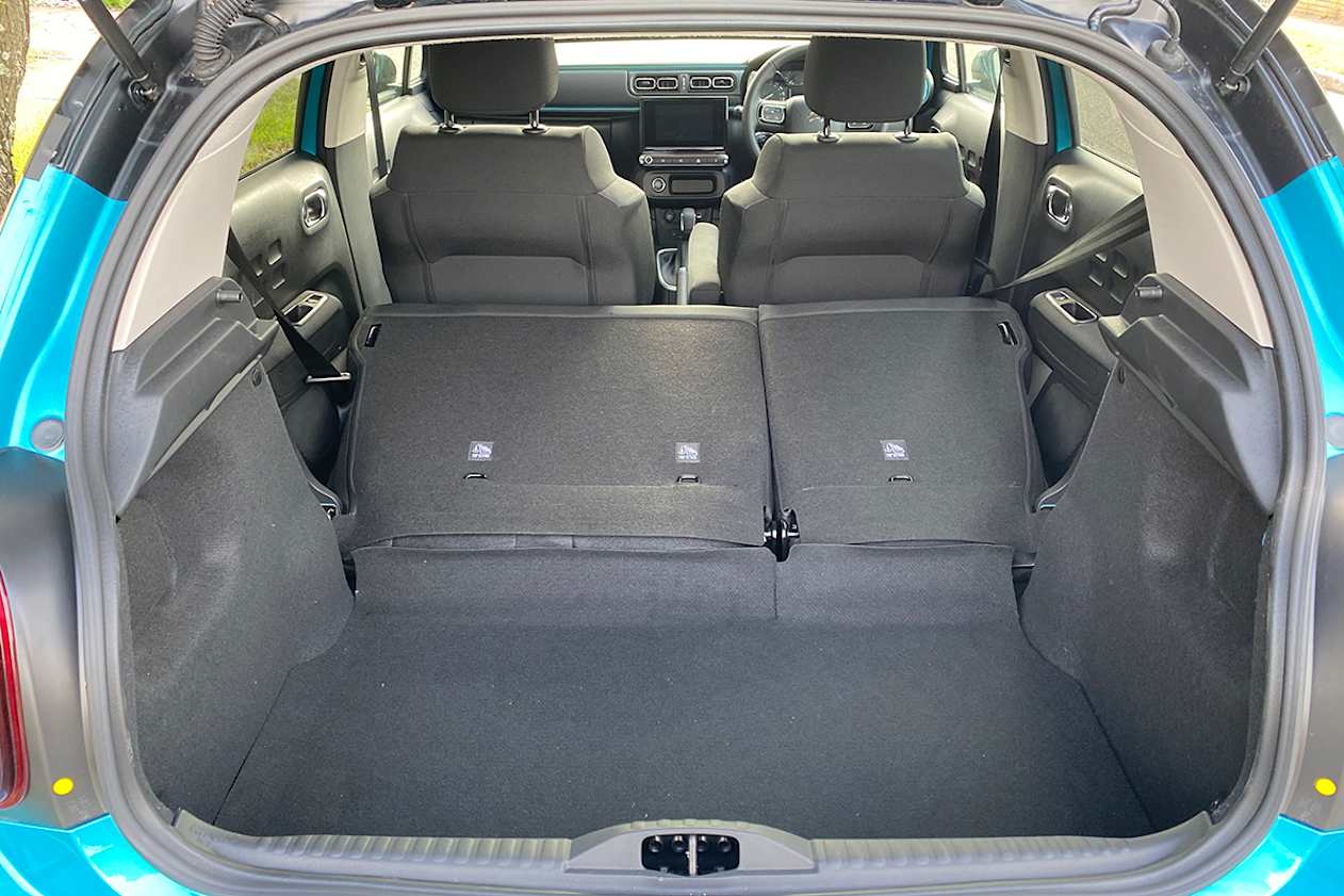 Citroen C3 2021 boot space