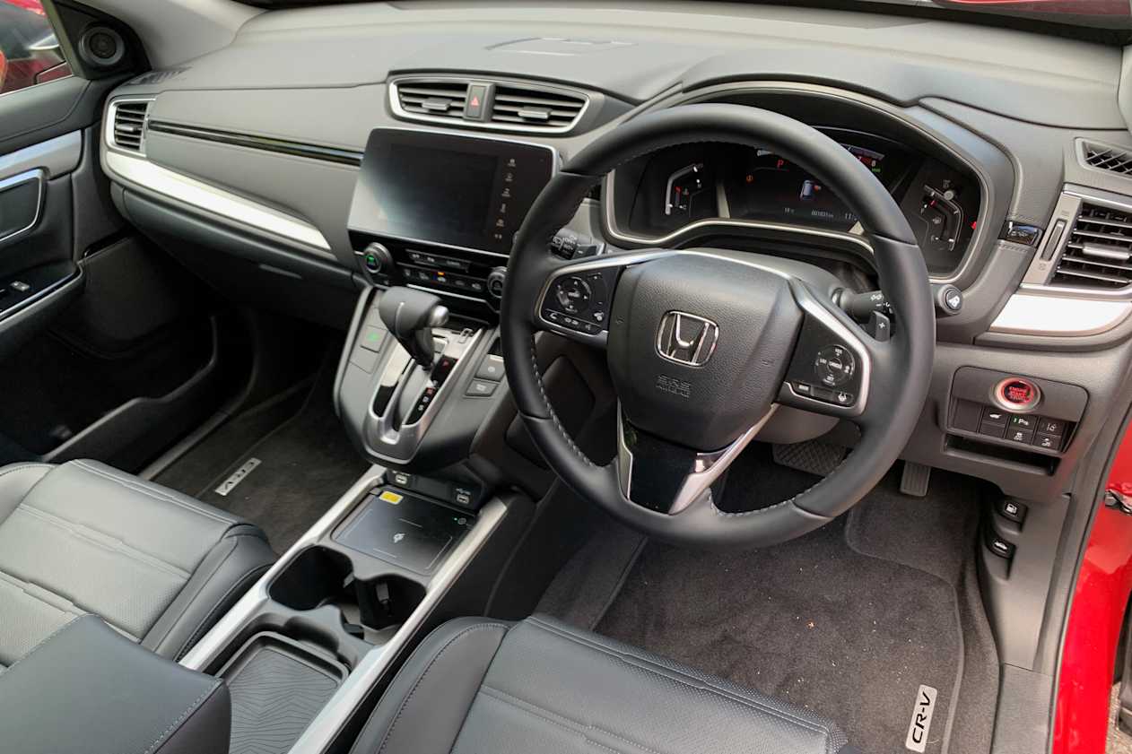 The CR-V drives how a family car should.