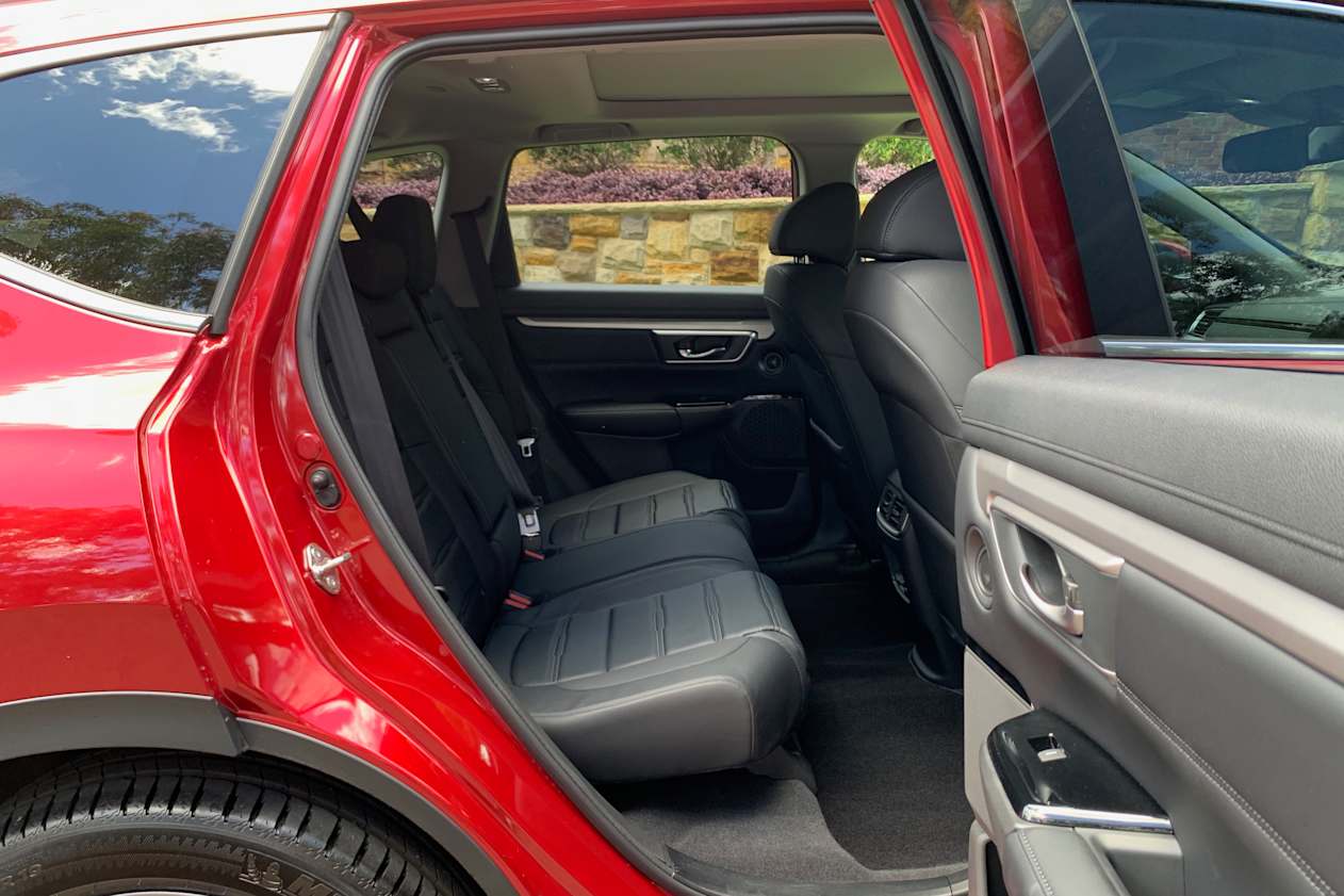 Space in the second row is excellent.