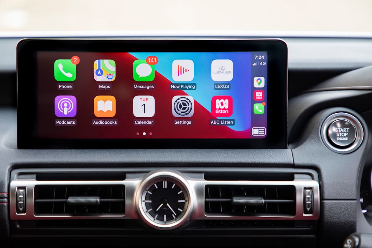 The new 10.3-inch touchscreen media system is a nice unit.