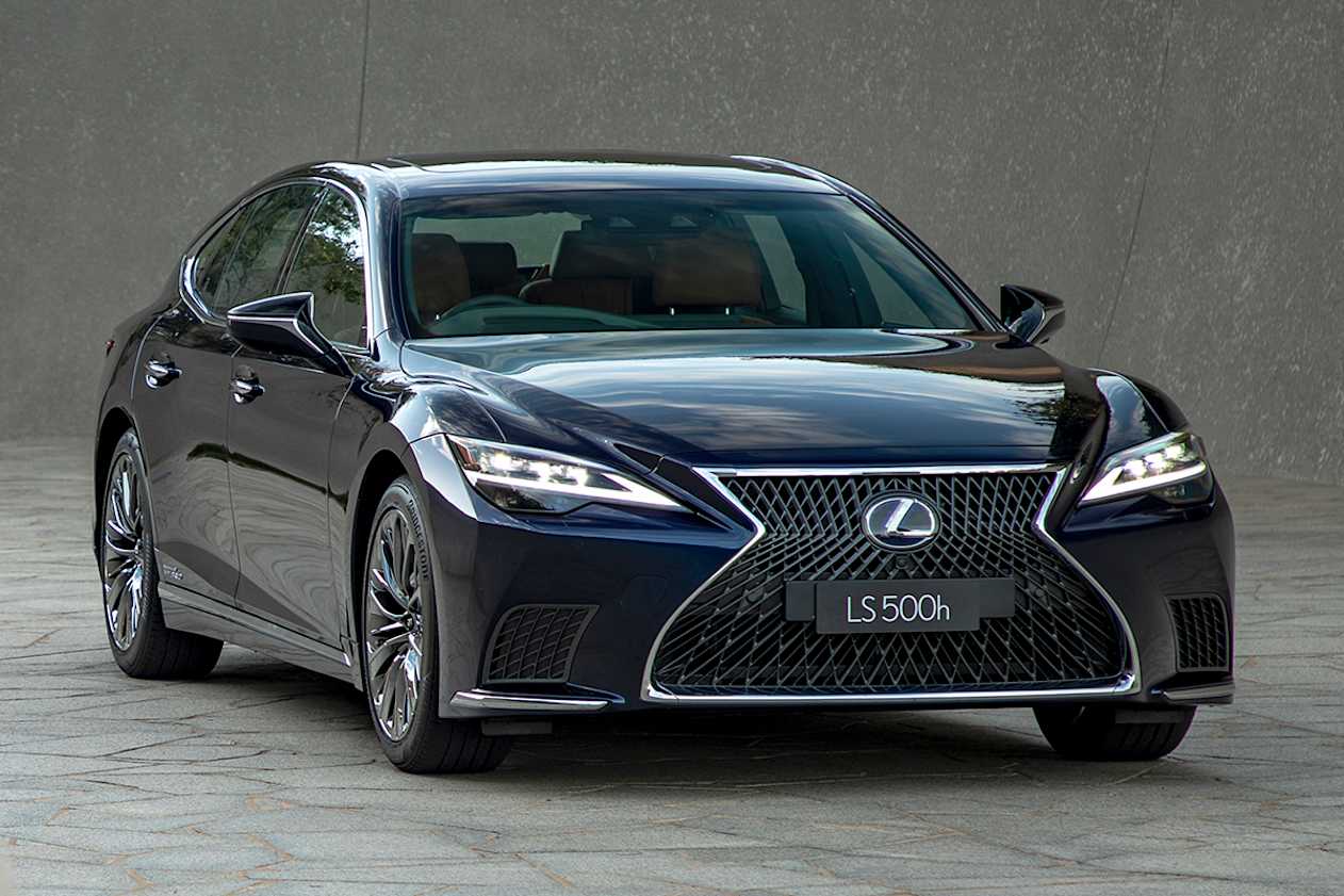 If the latest S-Class can look like a 200 per cent enlarged CLA, why not? (LS 500h pictured)