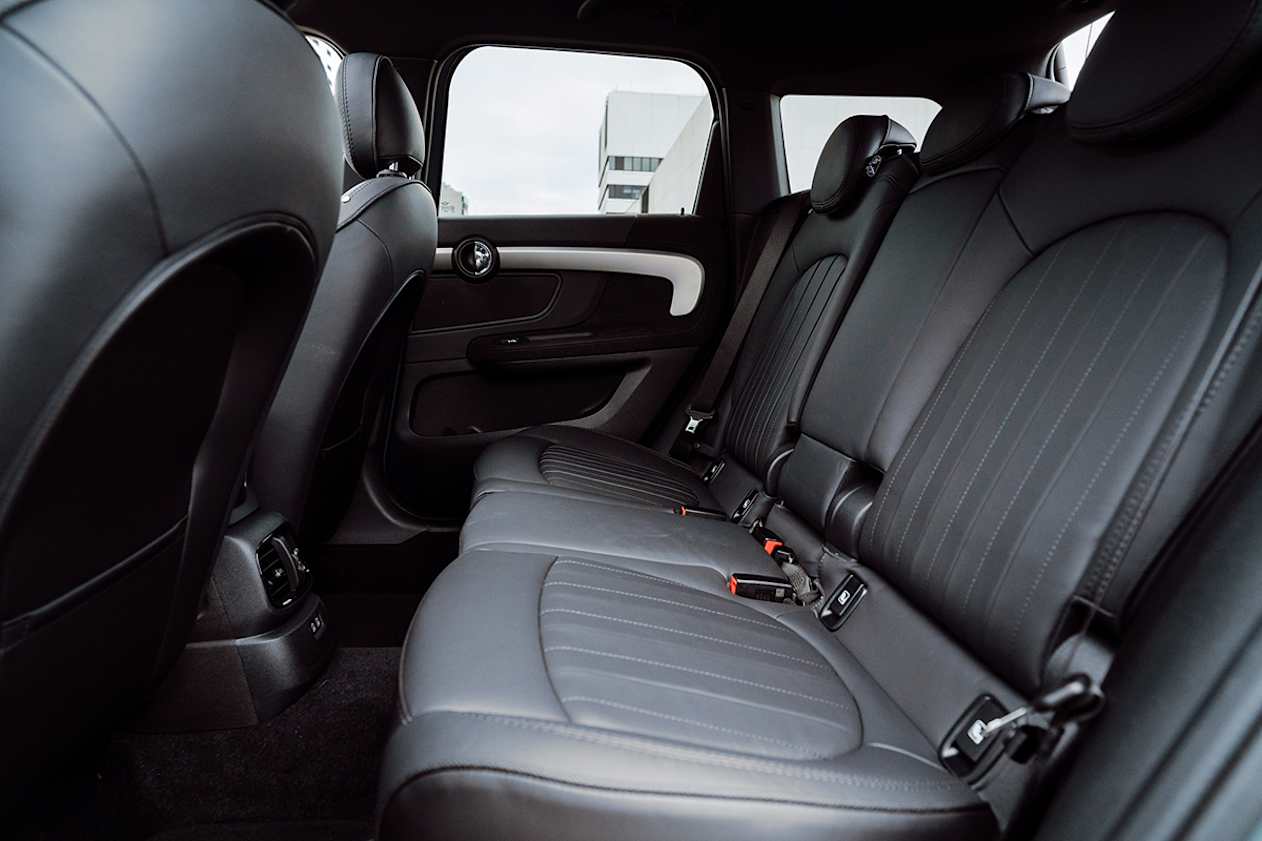 The back seat is better than anticipated for comfort, support and adjustability.