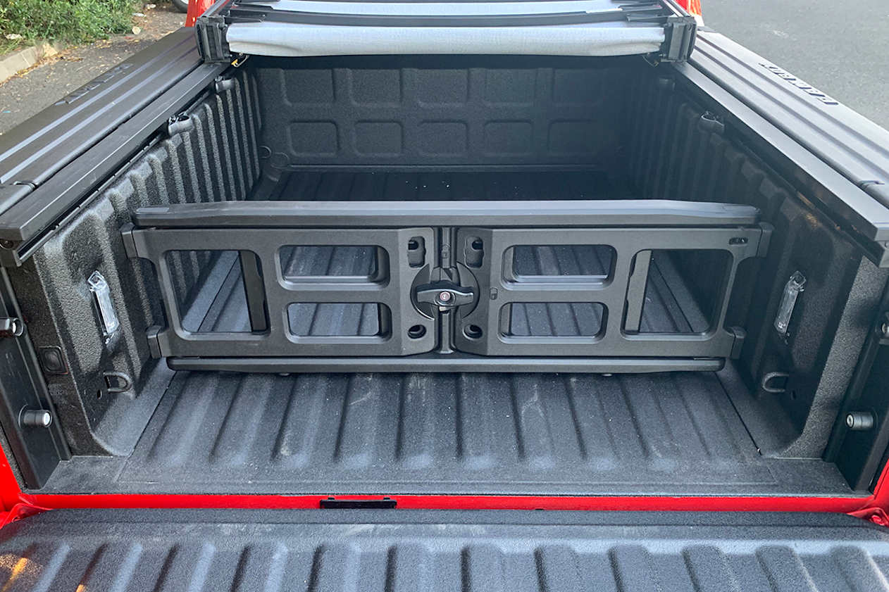 Together they add 210 litres, which rivals the space of a small hatchback. (image: Peter Anderson)