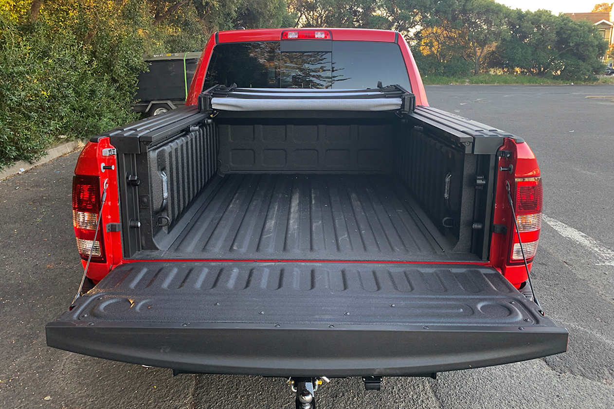 That&#039;s on top of the 1712mm (5&#039;7&quot;) bed length with straight sides that are 1295mm apart for easy load carrying. (image: Peter Anderson)