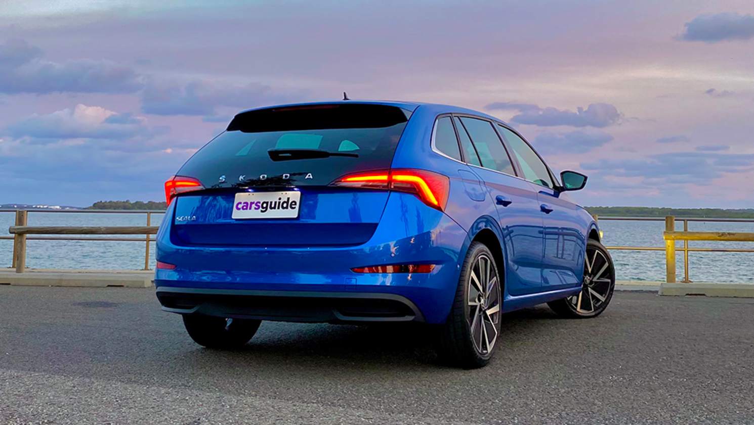 The Scala Launch Edition, as its name suggests, is an initial run of well-equipped cars at a sharp introductory price. (image: Peter Anderson)