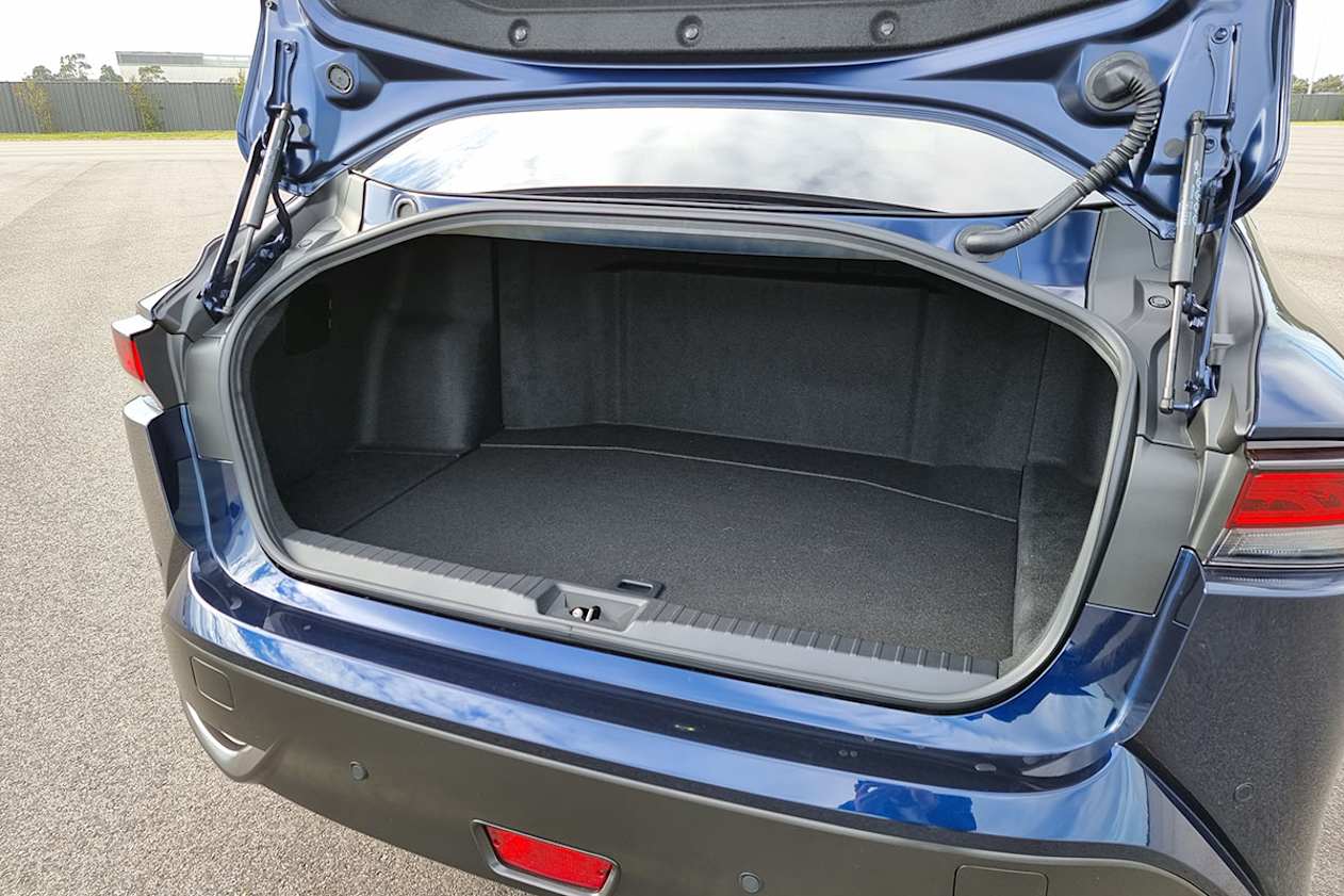 Toyota Mirai boot space
