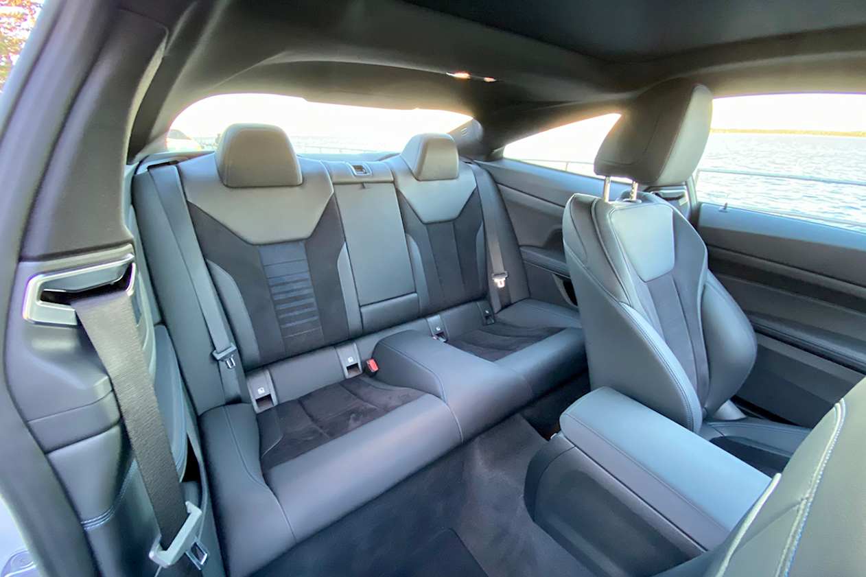 People six foot and over will be uncomfortable in the back seats.