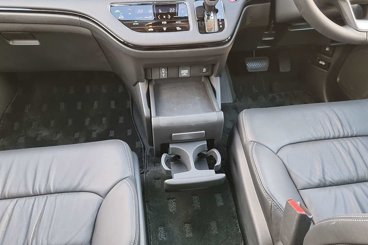 Storage options are endless in the Odyssey.