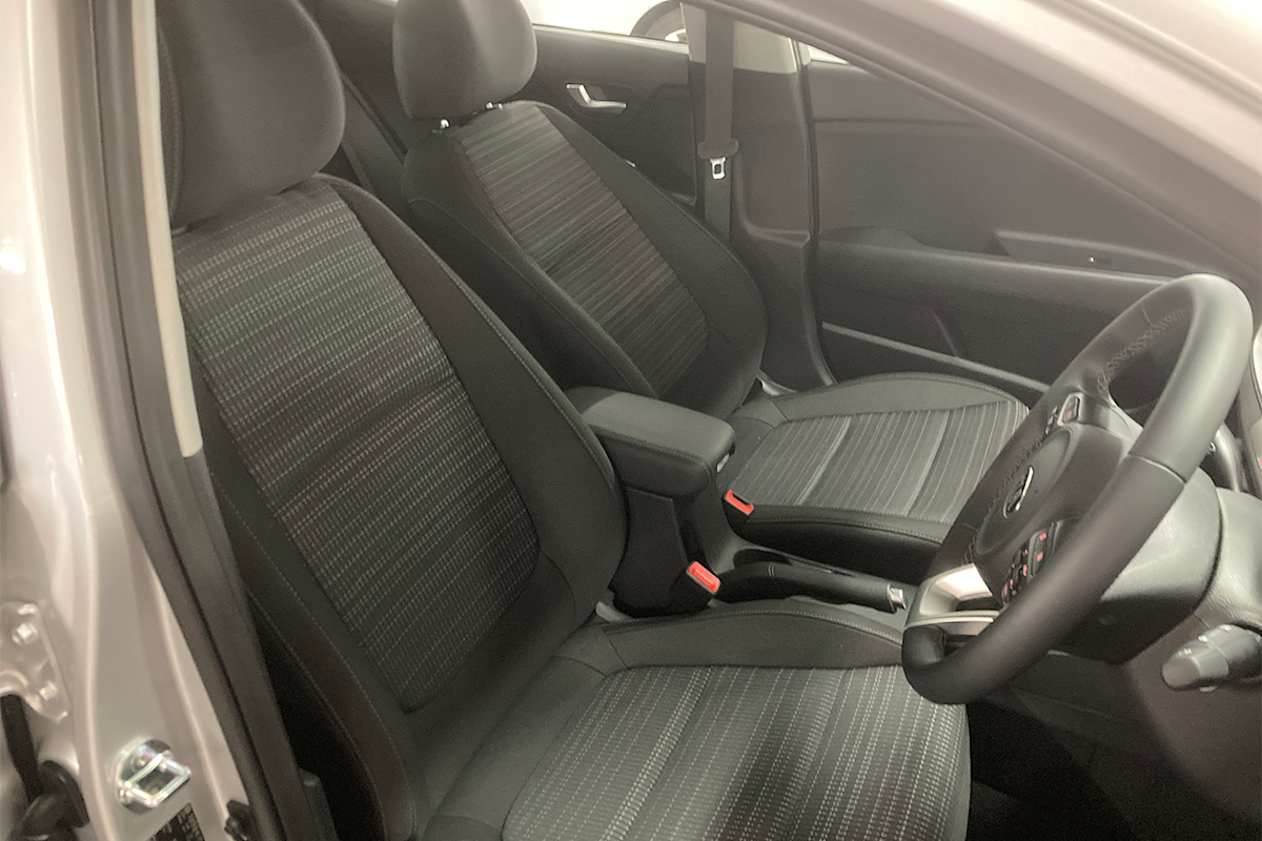 The front seats are a little hard and flat for some folk.