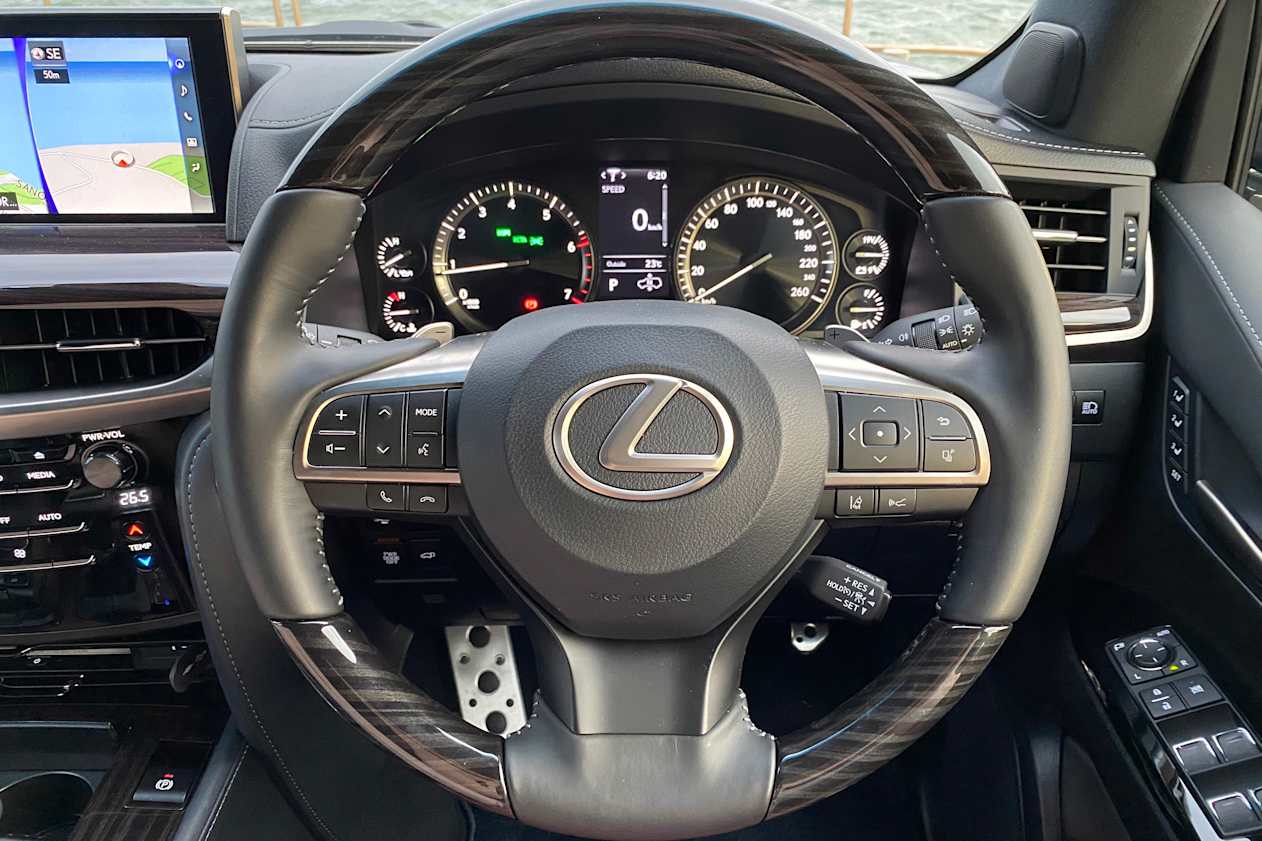 Featuring a heated steering wheel.