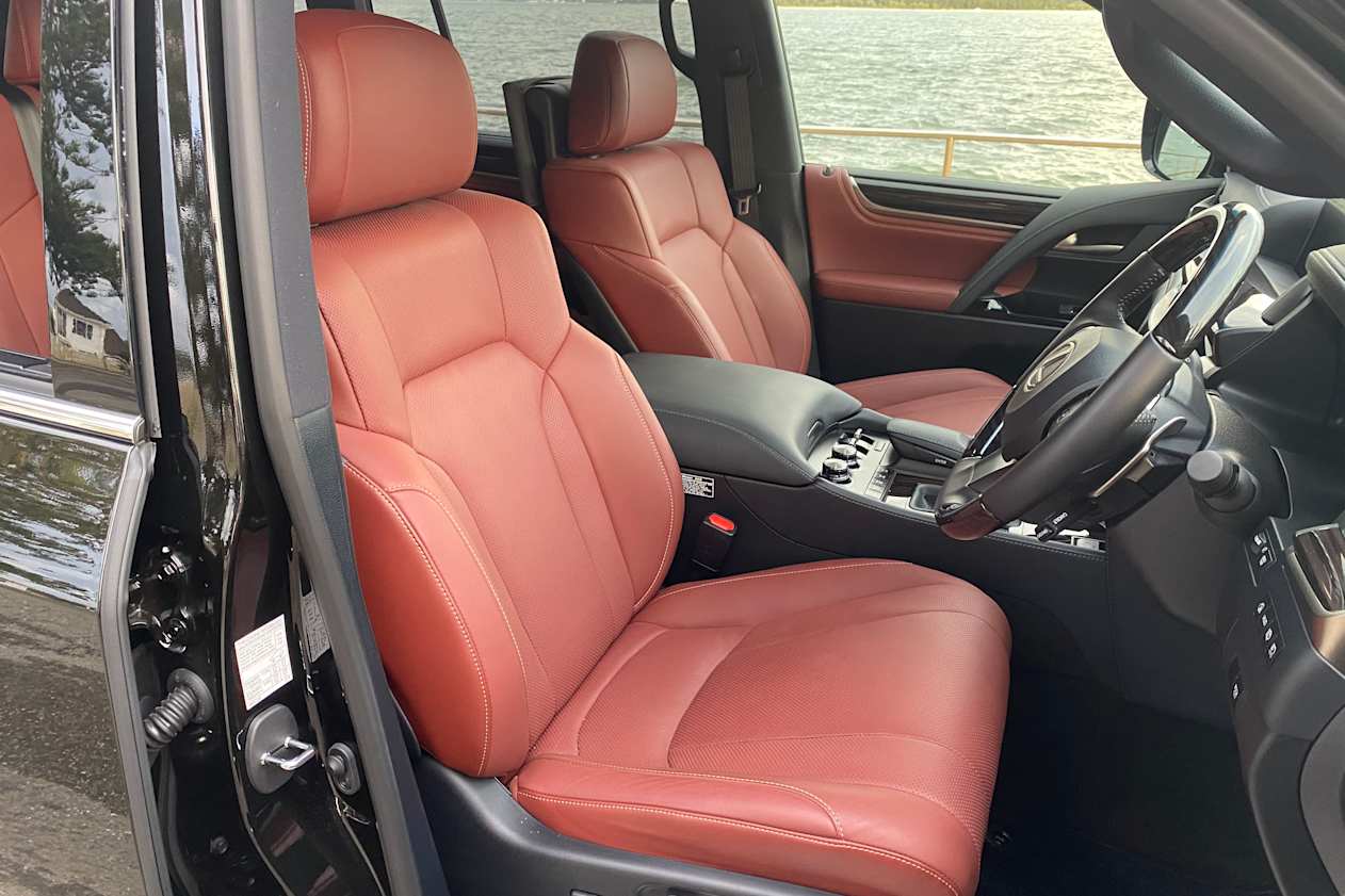 The interior is largely unchanged.