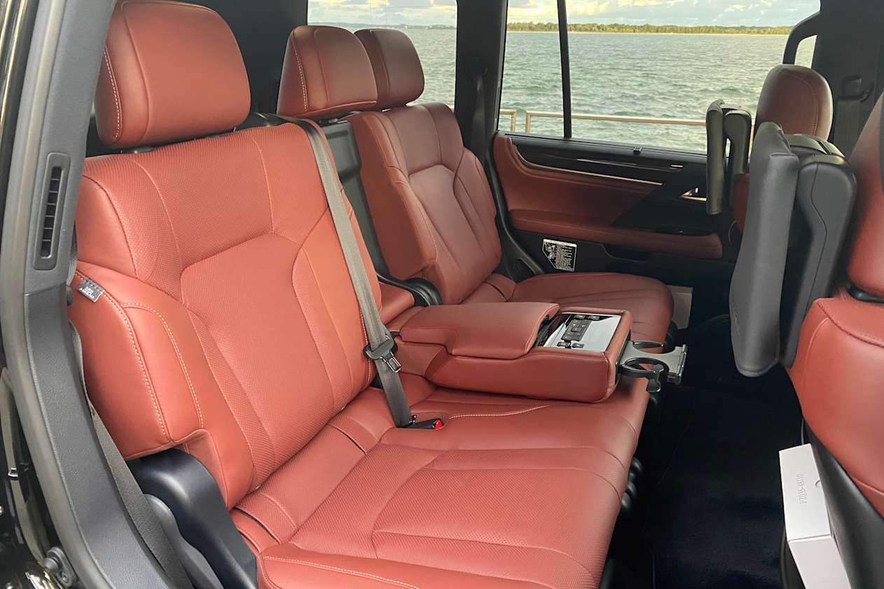 All three rows should be reasonably comfortable.