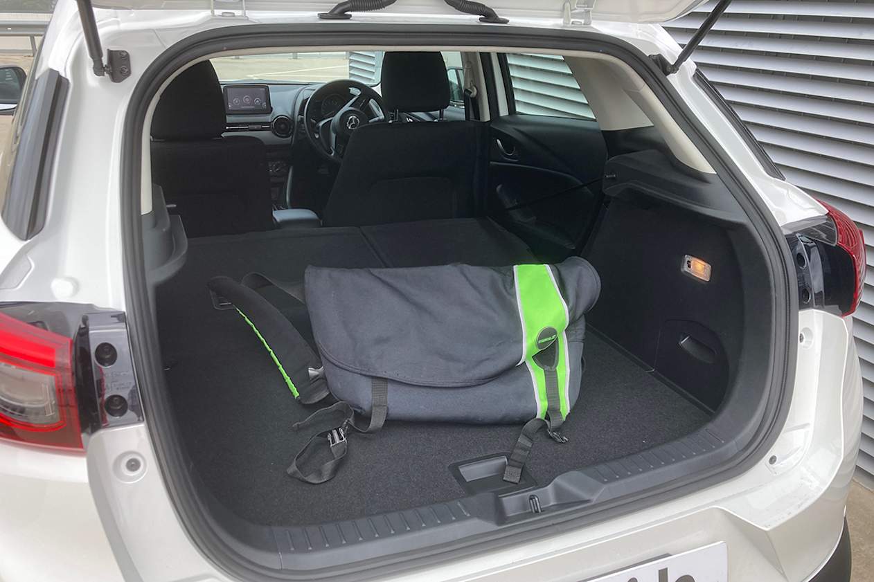 Mazda CX-3 2021 boot space