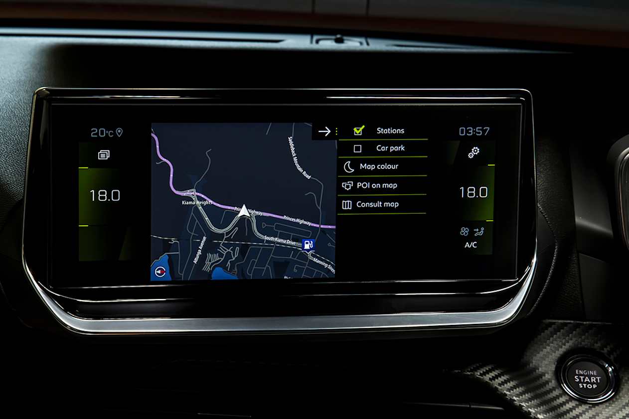 The Allure gets a 7.0-inch touchscreen, while the GT Sport gets a larger 10.0-inch unit. (GT Sport model shown)