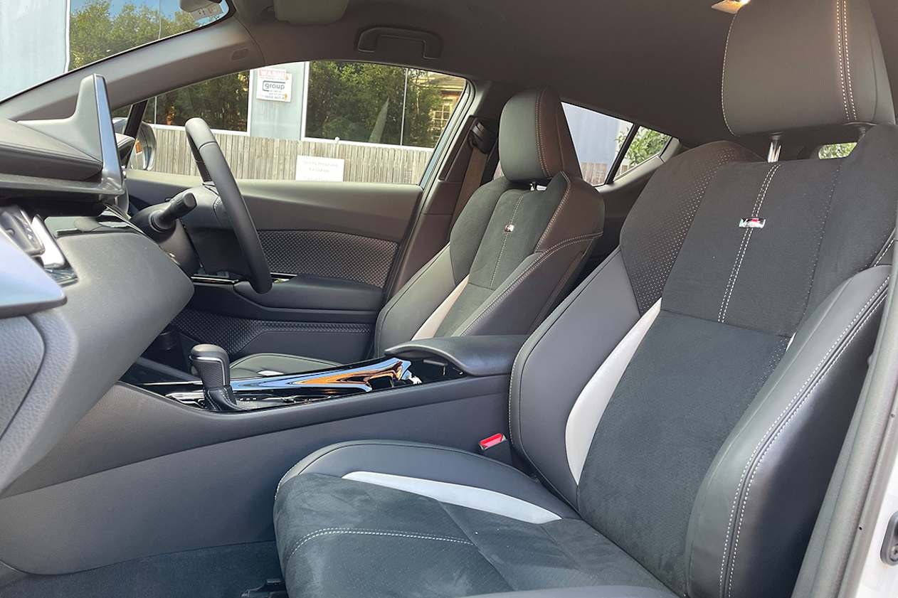 In the first row, occupants have to share the single USB-A port available.