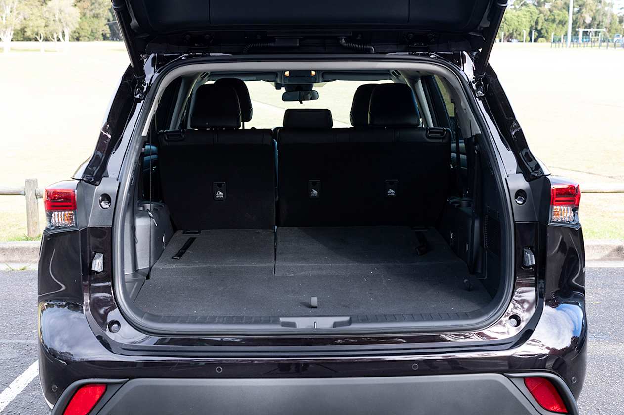 With the third row down you&#039;ll get 552-litres of space.